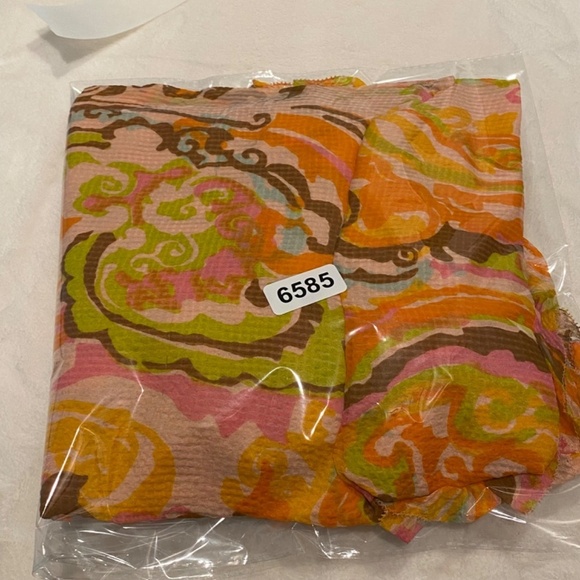 J. Crew Collection 100% silk colorful Tie Shoulder Dress 16585 - Picture 9 of 9